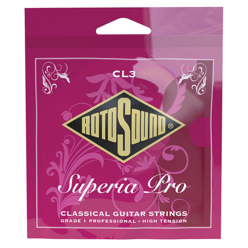 Rotosound Superia High Tension Classical Guitar String Set RCL3
