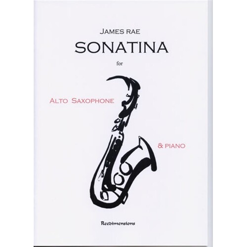 Rae - Sonatina For Alto Sax/Piano (Softcover Book)