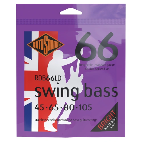 Rotosound Swing Bass 66 Double Ball End Strings 45-105 [RDB66LD]