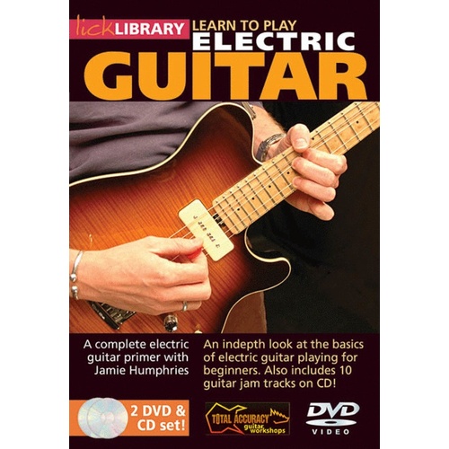 Learn To Play Electric Guitar 2Dvd