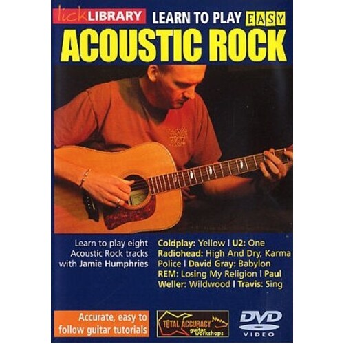 Learn To Play Easy Acoustic Rock 1 DVD