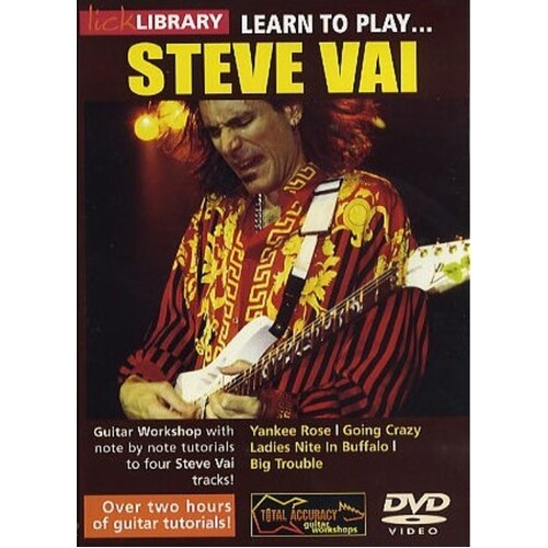 Learn To Play Steve Vai Vol1 DVD