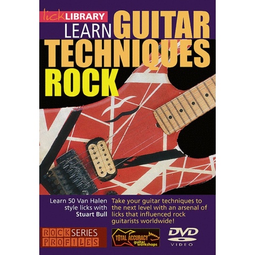 Van Halen Guitar Techniques DVD