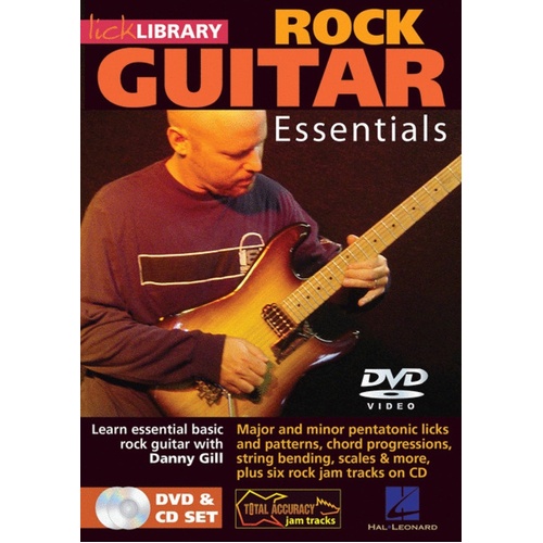Lick Library Rock Essentials DVD/CD