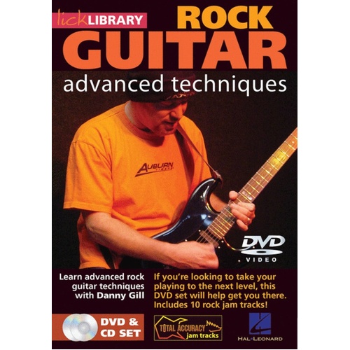 Advanced Rock Guitar DVD/CD
