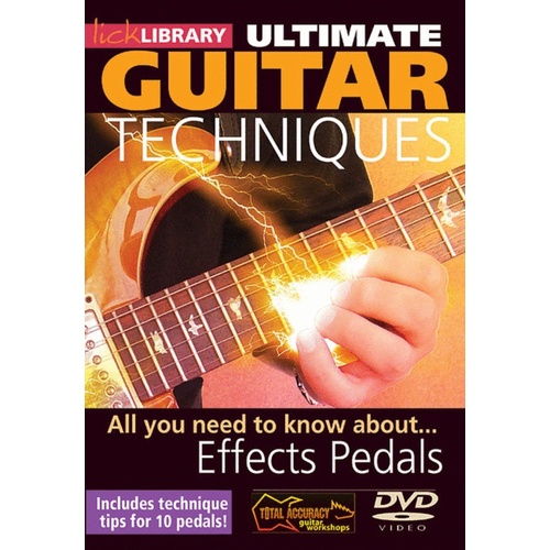 Ultimate Guitar Tech.Effects Pedal DVD