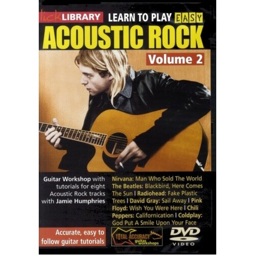 Learn To Play Easy Acoustic Rock 2 DVD