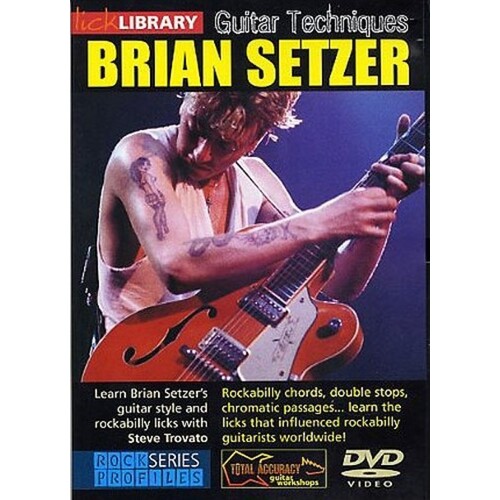 Setzer Brian Guitar Techniquesdvd