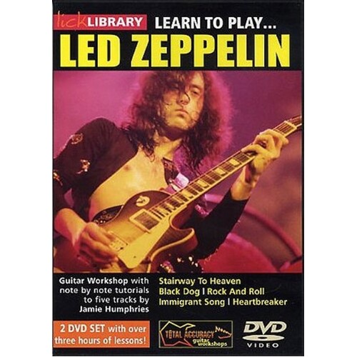 Learn To Play Led Zeppelin Vol1 2Dvds