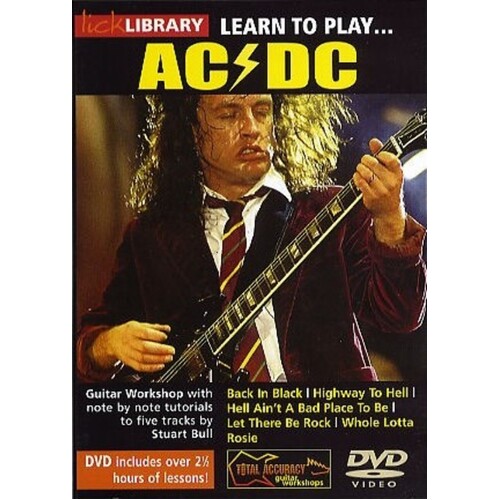 Learn To Play AC/DC Vol1 DVD 