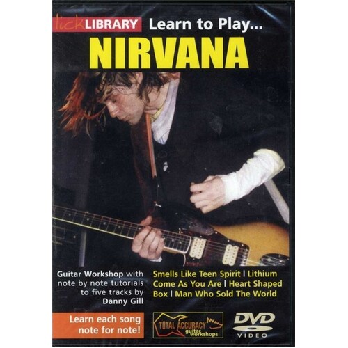 Learn To Play Nirvana Guitar DVD