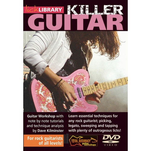 Killer Guitar Technique(Kilminster)Dvd