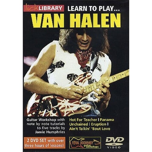 Learn To Play Van Halen 2Dvds