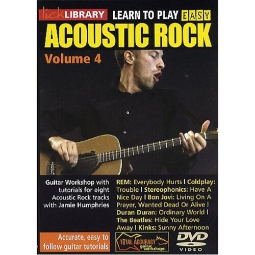 Learn To Play Easy Acoustic Rock 4 DVD