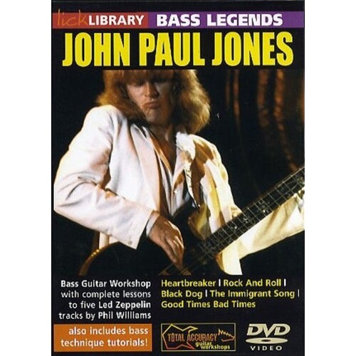 Bass Legends John Paul Jones DVD