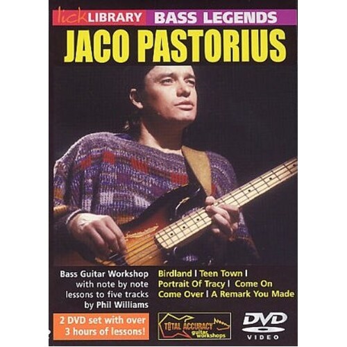 Bass Legends Jaco Pastorius DVD