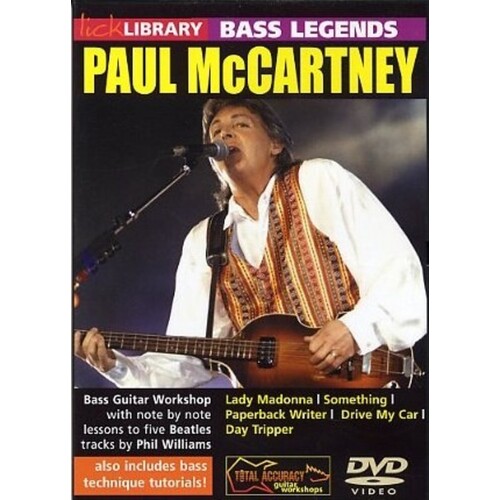 Bass Legends Paul Mccartney DVD