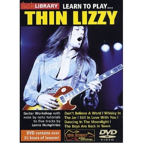 Learn To Play Thin Lizzy DVD