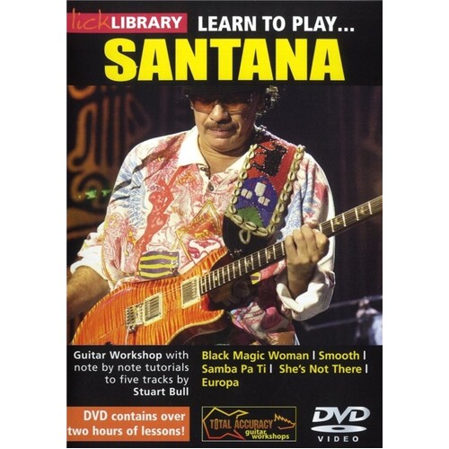 Learn To Play Santana DVD