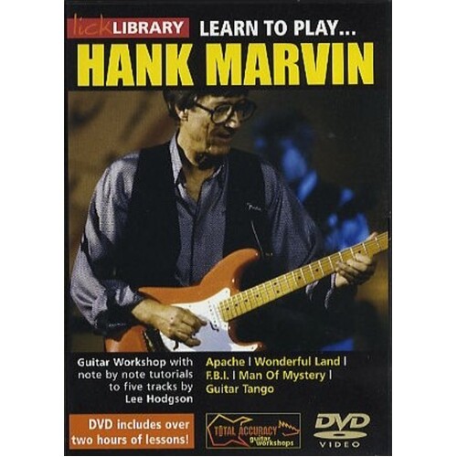 Learn To Play Hank Marvin Vol1 DVD