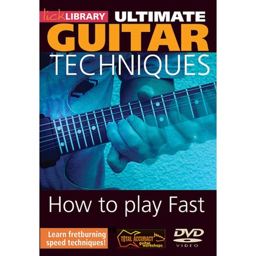 Ultimate Guitar Tech.Play Guitar Fast DVD