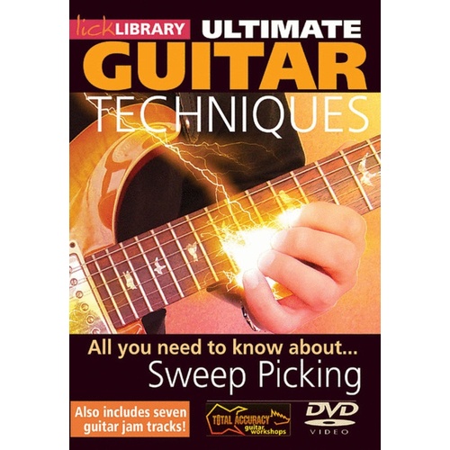 Ultimate Guitar Tech. Sweep Picking DVD