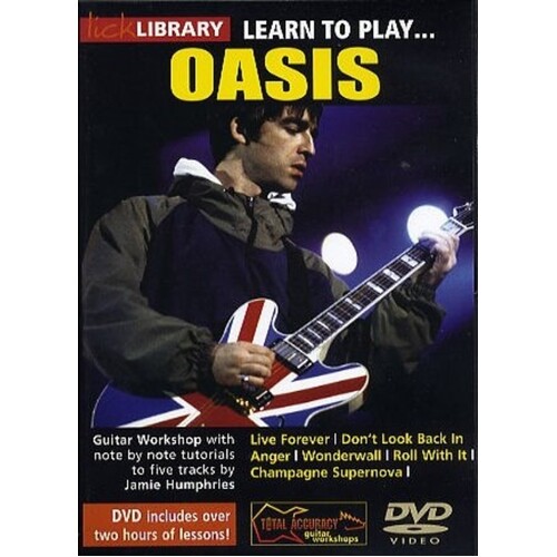 Learn To Play Oasis DVD