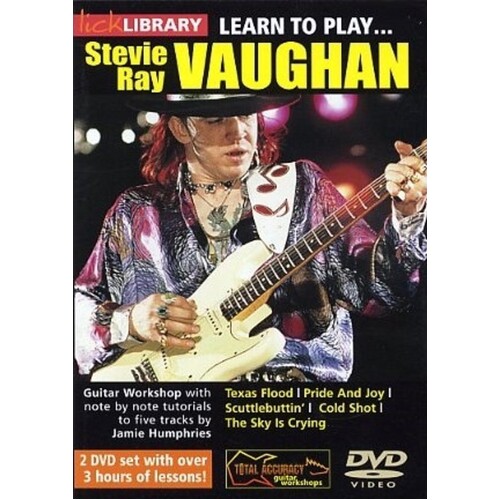 Learn To Play S.R Vaughan Vol1 2Dvds