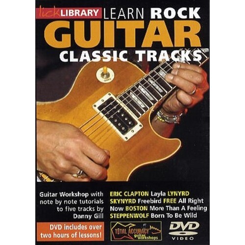 Learn Rock Guitar Classics Vol1 DVD
