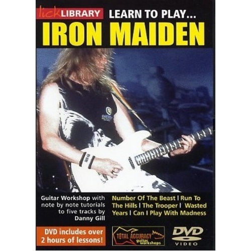 Learn to Play Iron Maiden DVD