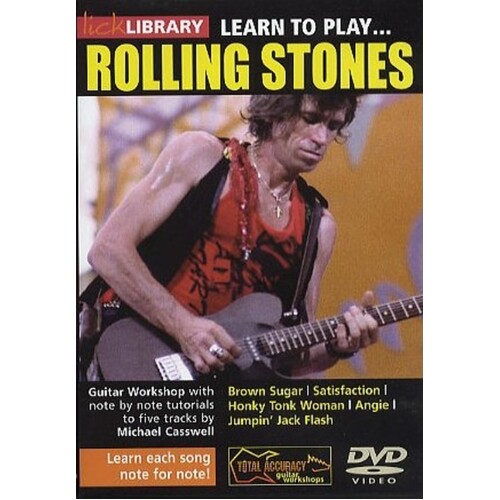 Learn To Play Rolling Stones DVD 