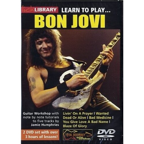 Learn To Play Bon Jovi 2Dvds