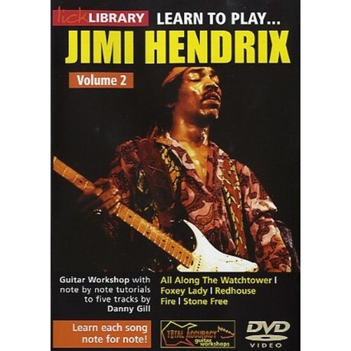 Learn To Play Jimi Hendrix Vol2 DVD