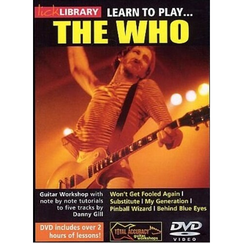 Learn To Play The Who DVD