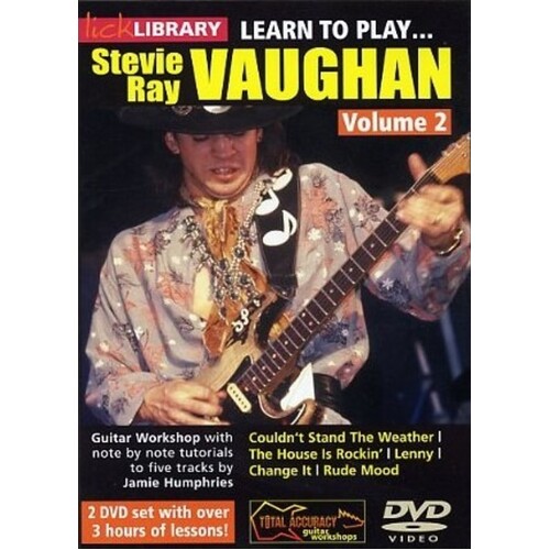 Learn To Play S.R Vaughan Vol2 2Dvds