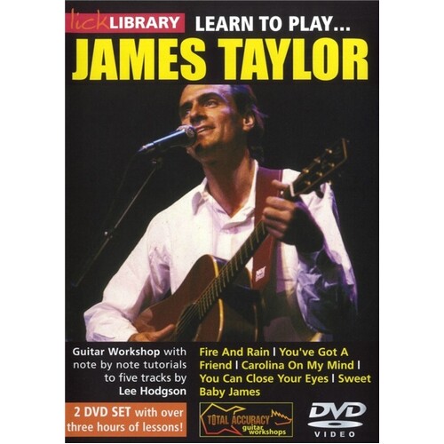 Learn To Play James Taylor DVD