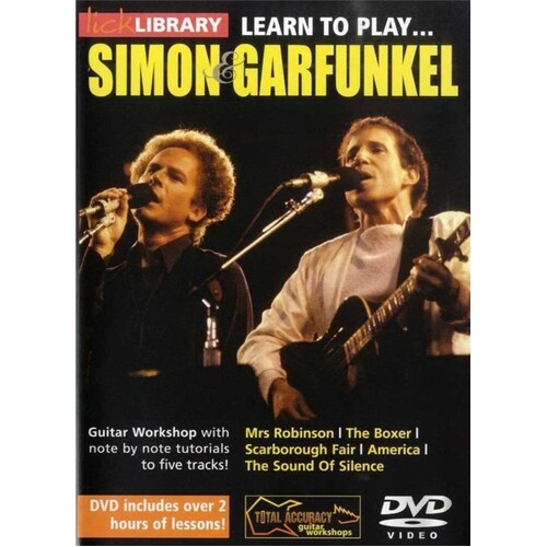 Learn To Play Simon & Garfunkel DVD
