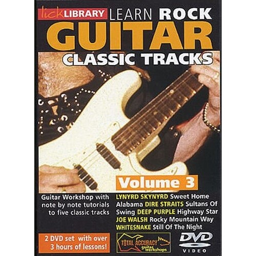 Learn Rock Guitar Classic Tracks 2Dvds