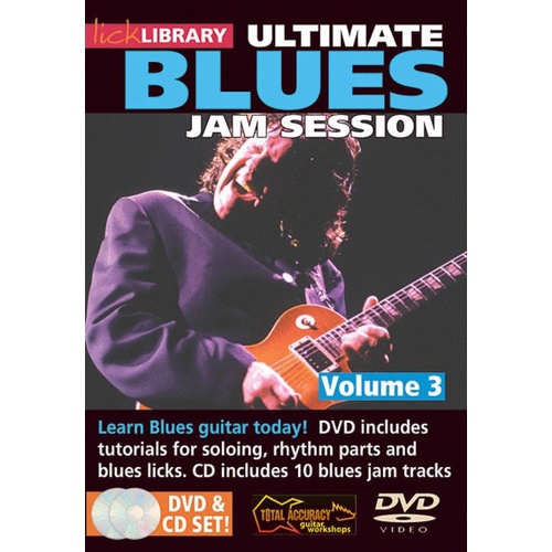 Ultimate Blues Jam Session Vol3 Cd/Dvd