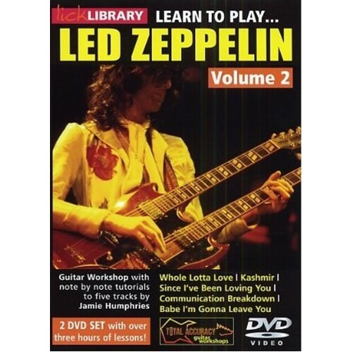 Learn To Play Led Zeppelin Vol2 2Dvds