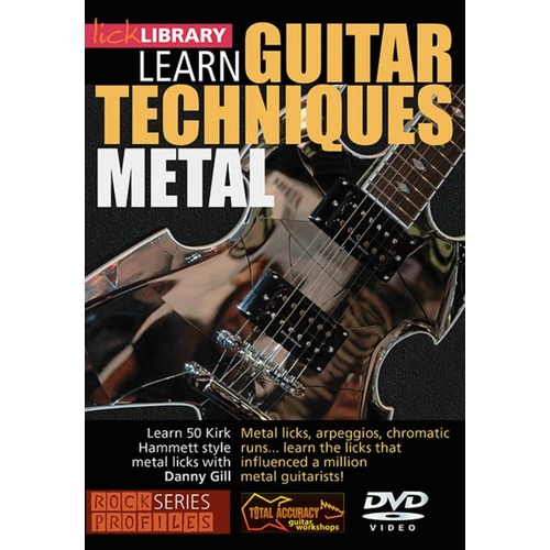 Hammett K Guitar Techniques DVD