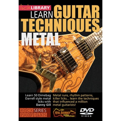 Dimebag Darrell Guitar Techniques DVD