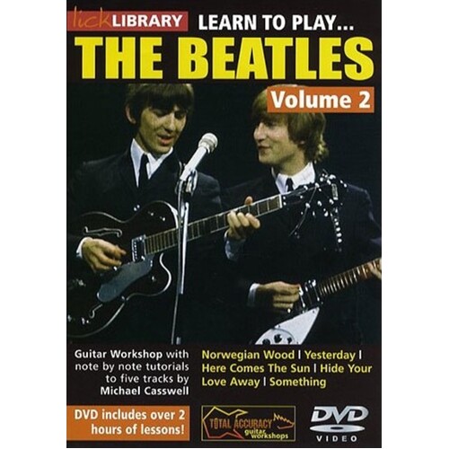 Learn To Play Beatles Vol 2 DVD
