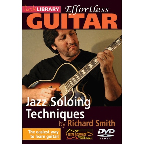 Effortless Guitar Jazz Solo DVD