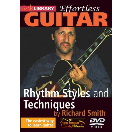 Effortless Guitar Rhythm StylesandTec DVD 
