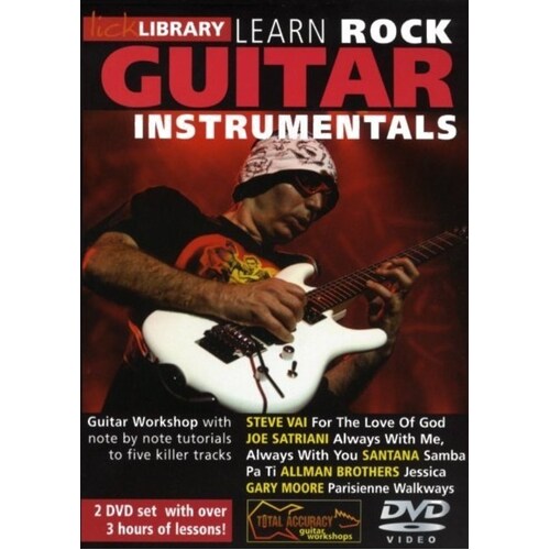 Learn To Play Rock Guitar Instrumentals2Dvd