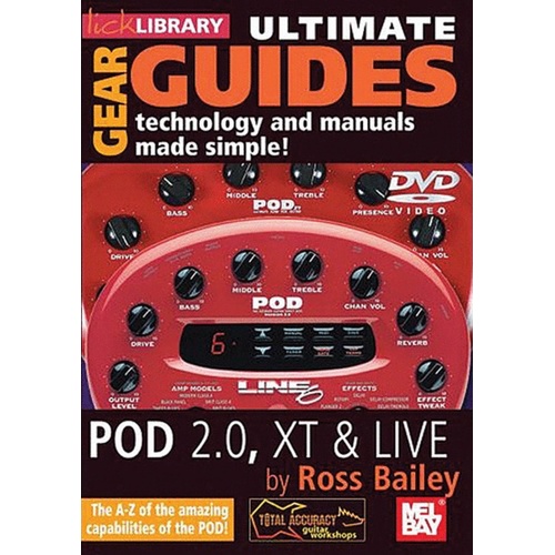 Ultimate Gear Guides Pod 2.0 Pod Xt DVD