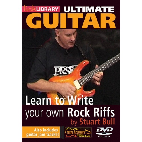 Ultimate Guitar Tech.Learn Rock Riffs DVD