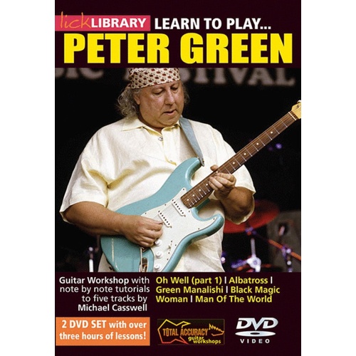 Learn To Play Peter Green DVD