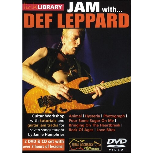 Jam With Def Leppard Cd/Dvd